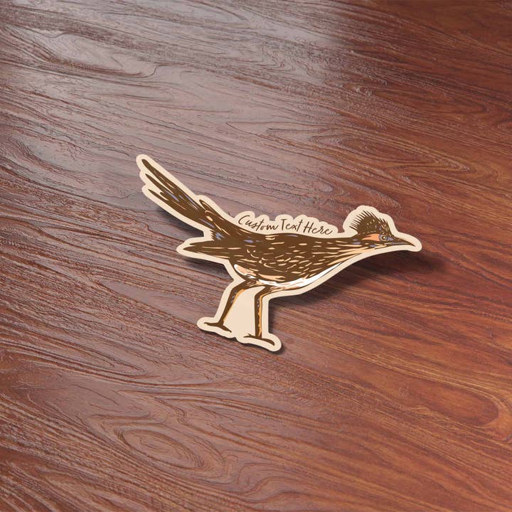 Sentinel Supply - Wholesale Sticker - Custom Roadrunner Sticker - Name Drop Nature Decals5