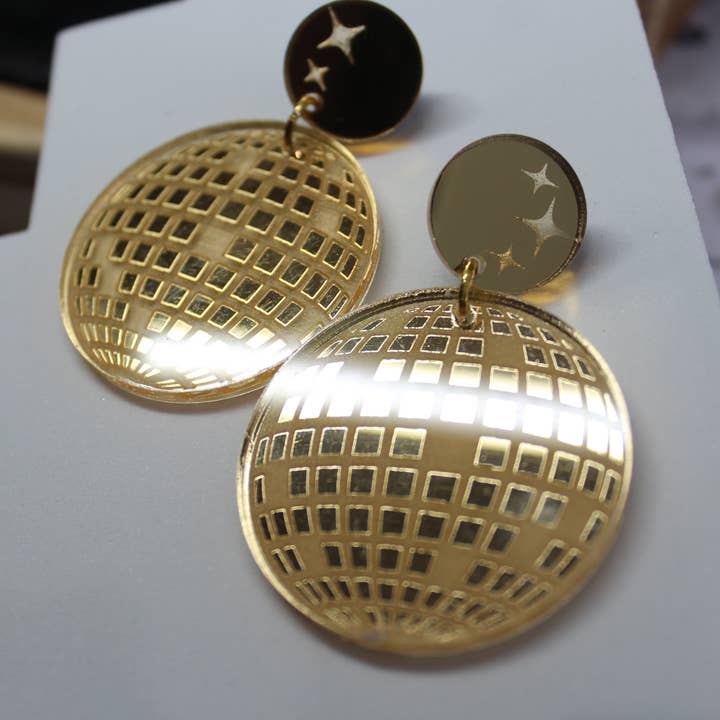 Disco-Fieber in Gold für den Großhandel von Simply Artrageous