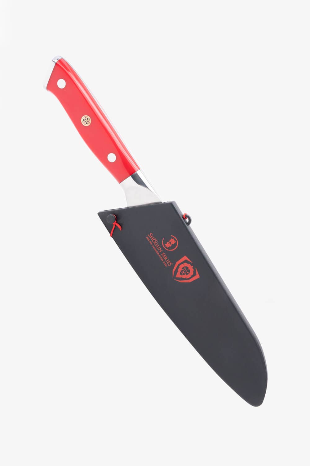 Dalstrong - Wholesale Kitchen/Utility Knife - Santoku Knife 7" | Red ABS | Shogun Series | Dalstrong ©4