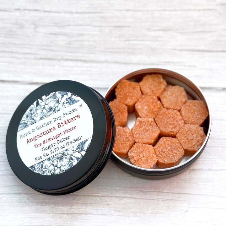 Hunt and Gather Dry Foods - Wholesale Sugar/Sweetener - The Midnight Mixer Angostura Bitters Sugar Cubes2