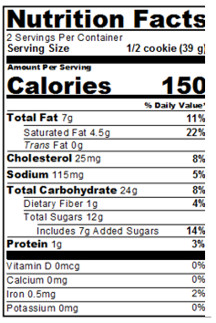 WOW Baking Company - Wholesale Cookie - Gluten-Free Chocolate Chip Cookie Grocery Singles7