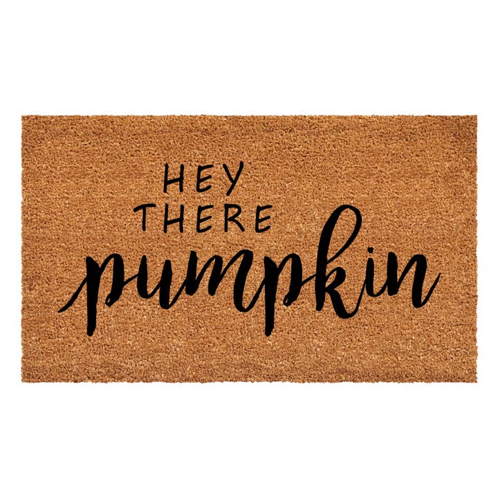 Hey There Pumpkin Fall Doormat for wholesale by Calloway Mills