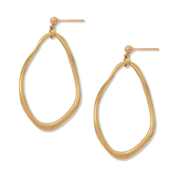 Gaia Ohrstecker für den Großhandel von A Weathered Penny Jewellery