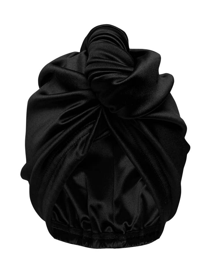 Envolvimento de Cabelo Todo em Cetim Midnight Onyx por atacado de MUAVES