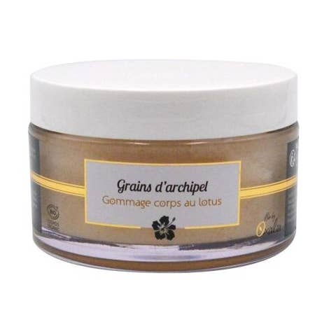 Archipelago Grains Body Scrub with Lotus for Resale 200ml for wholesale by Oxalia