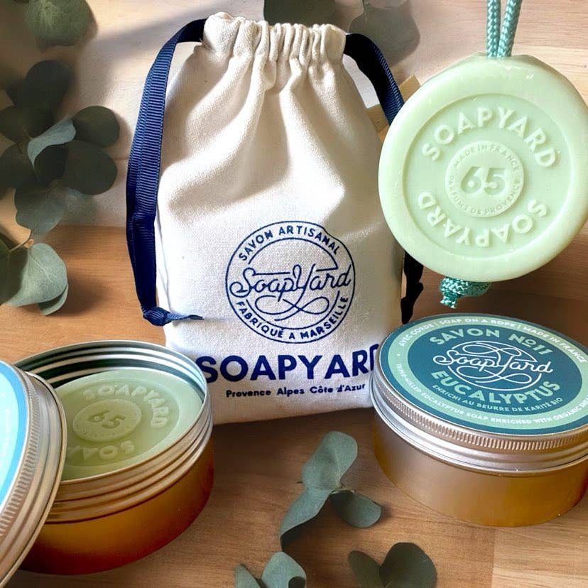 soapyard - Wholesale Bar Soap - Soap & Rope + Tin + Cotton Gift Bag3