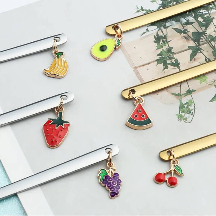 Fruit Pendant Stainless Steel Spoon or Fork for wholesale by Serenity Collective