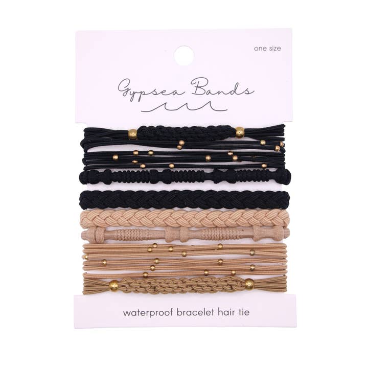 Bracelets Élastiques pour Cheveux Bali (Pré-pack de 10 cartes) pour la vente par Gypsea bands