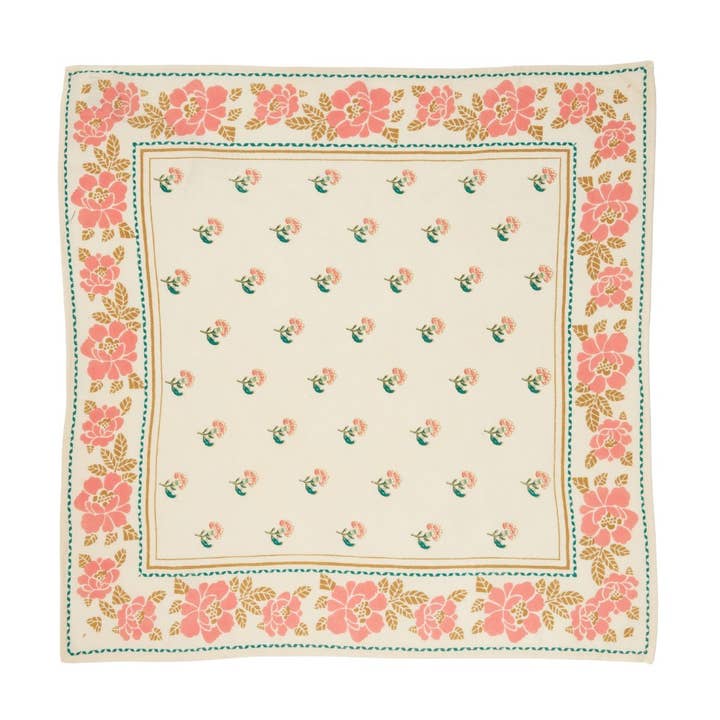 Bonheur du Jour - Wholesale Head Scarf - Women's - Indian Scarf - Nur Ecru1