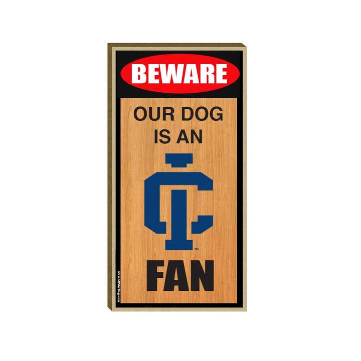 Ithaca College - Targa in legno per la vendita all'ingrosso da parte di All Star Dogs