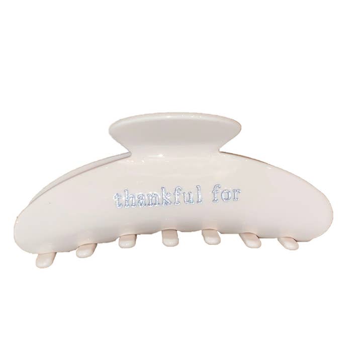 Lung Cancer Awareness Cream/White Clip för wholesale av KiCarCo