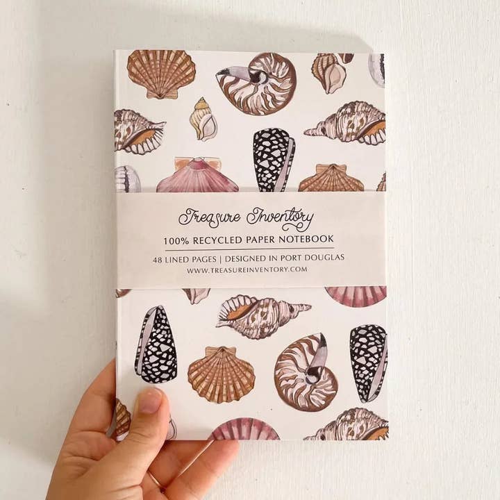 treasureinventory - Wholesale Notebook - Shell Notebook // Pk of 40
