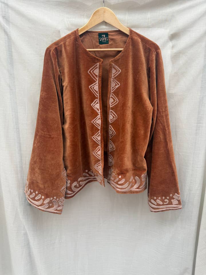 Casaco de Veludo Yasmine por atacado de ToutVintage