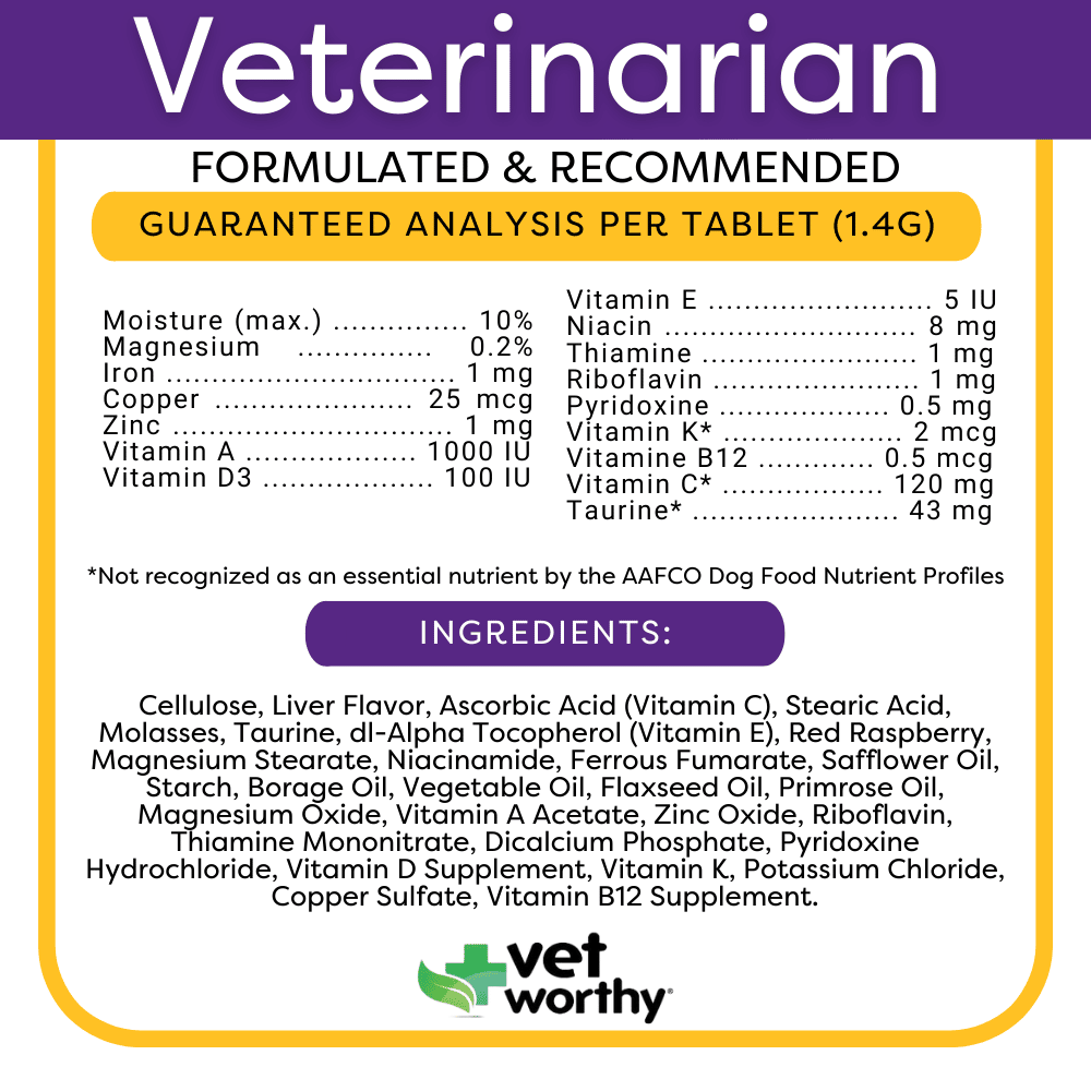 Pet Palette Distribution - Wholesale Pet Supplement - Dog - Vet Worthy Multi-Vitamins for Puppy Soft Chews 60ct2