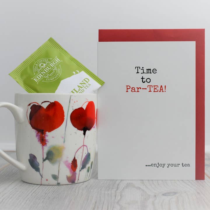 Cartão de felicitações do saquinho de chá - TEA-050 por atacado de Smith & Ross Designs