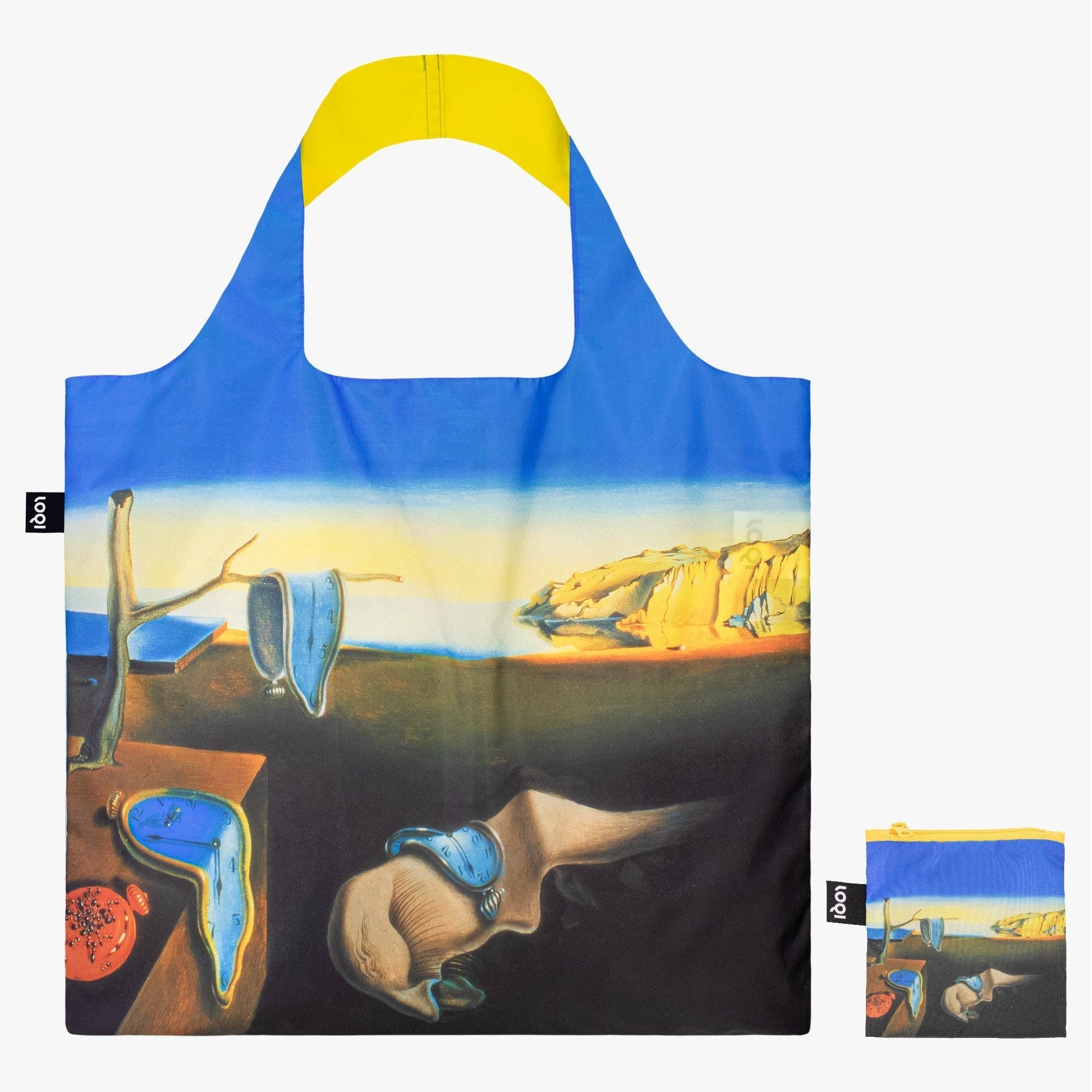 LOQI LLC - Wholesale Tote Bag - Unisex - SALVADOR DALI The Persistence of Memory Recycled Bag0