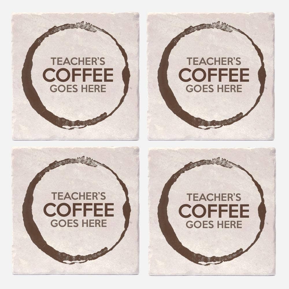 Versatile Coasters - Wholesale Coasters - Teacher's Coffee Coasters0
