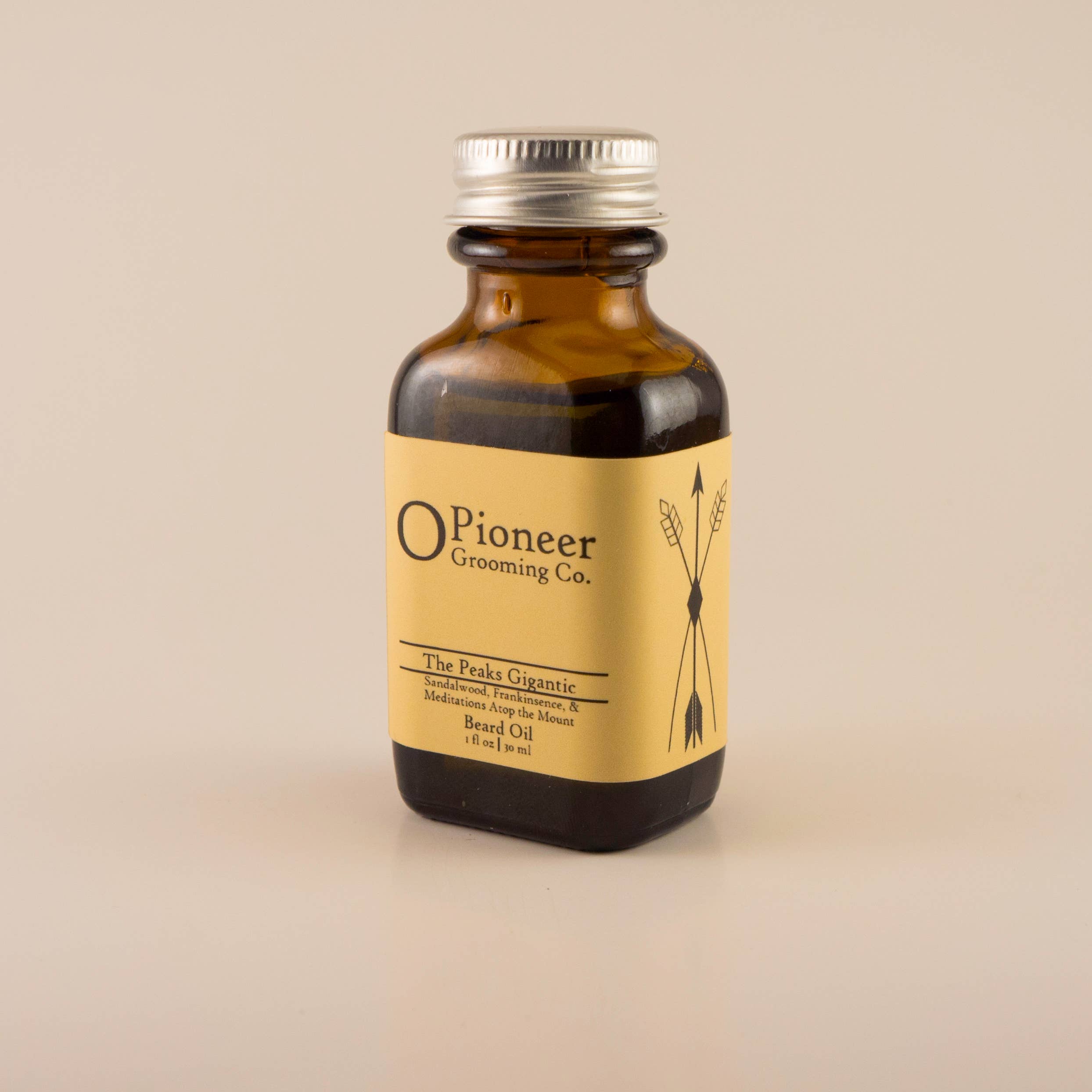 O Pioneer Grooming Co. - Wholesale Beard Styling Product - The Peaks Gigantic Beard Oil2