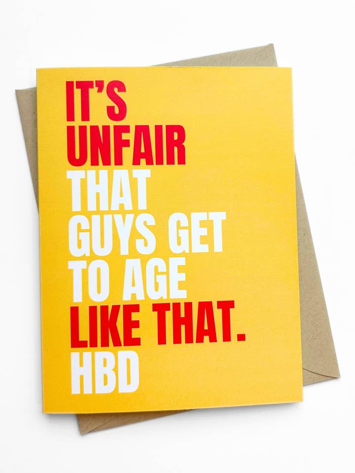Funny Birthday Card for Guys Men Birthday Card for Husband for wholesale by Five Dot Post