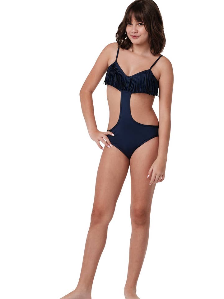 Boho Chic - Bañador Azul Marino para venta al por mayor de Submarine