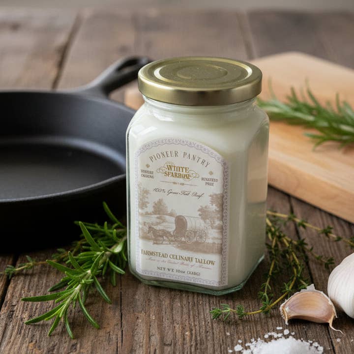 White Sparrow Farmacy - Wholesale Cooking Oil - Farmstead Culinary Tallow7