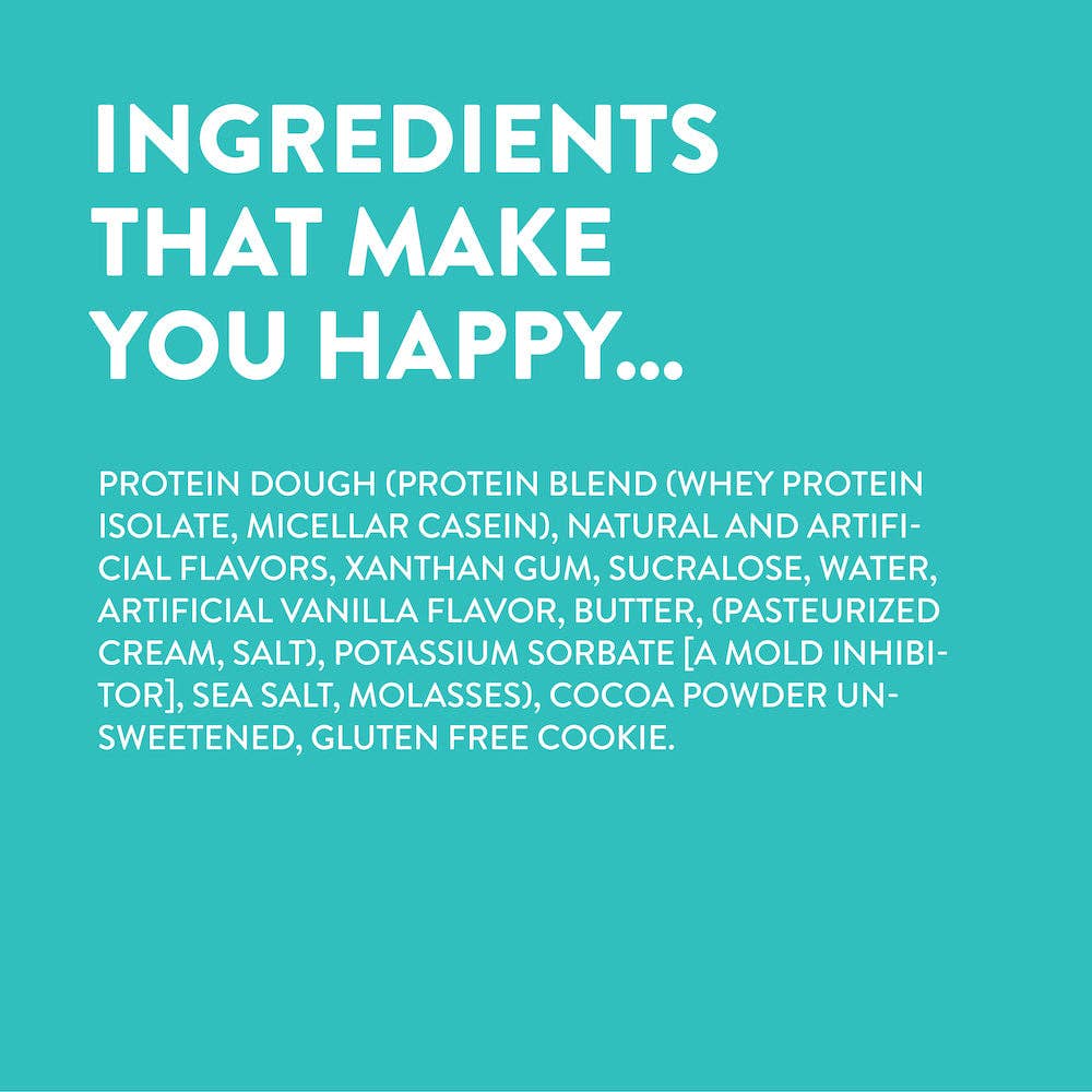 Twisted Dough - Wholesale Cookie Mix - Brookie Protein Cookie Dough1