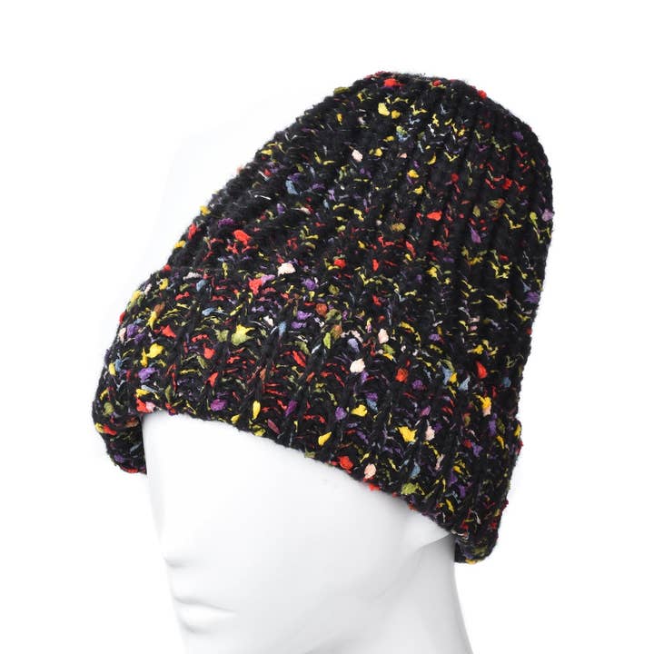 Funkyrel® Atzbranding Limited – wholesale Beanie – Women's – Haila - Knitted Splash Beanie Hat13