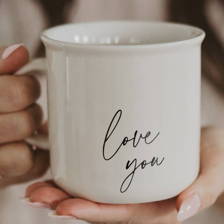 Love You 11oz Campfire Coffee Mug - Home Decor & Gifts for wholesale by Sweet Water Decor
