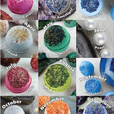 Geode Birthstone Gift Set for wholesale by Salus