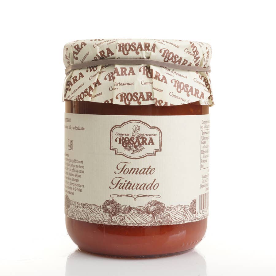 Conservas Rosara - Wholesale Preserves - CRUSHED TOMATO JAR 445 ml.2