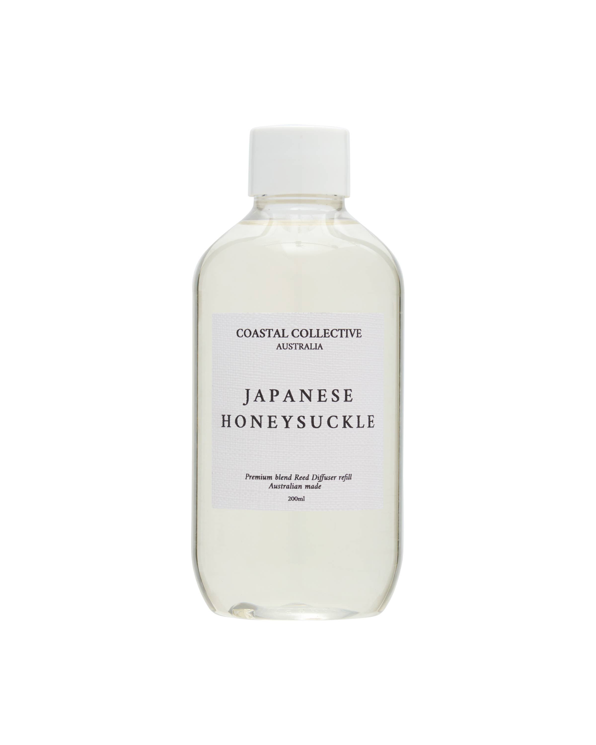 Coastal Collective Australia - Wholesale Fragrance oil - Japanese Honeysuckle 200ml Refill Bottle
