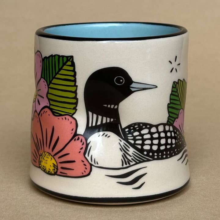 Lucky Loon Cup - Medium for wholesale by The Bowl Maker