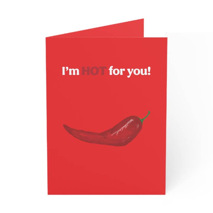 Spicy Valentine's Day Cards for wholesale by Thursday’s Child Creative Studio