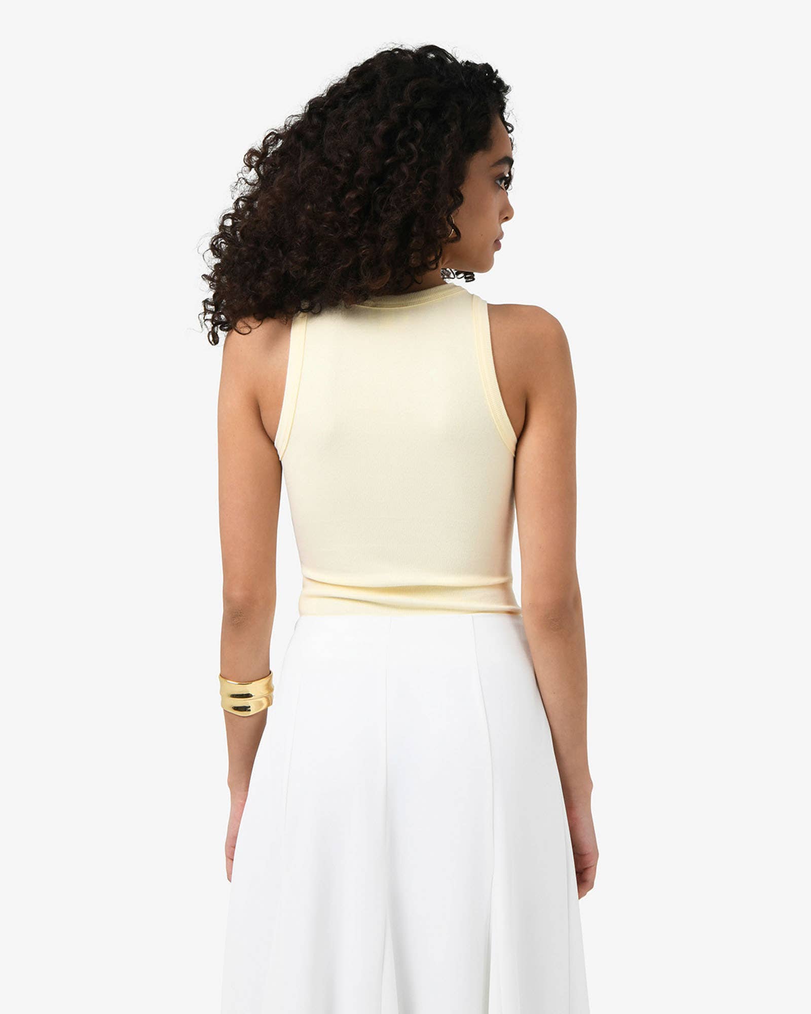 Forcast – wholesale T-shirt – women's – Forcast Women's Devon Cotton Blend Singlet10