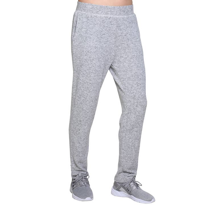 The Comfort Collection - Le Pantalon Slim - GRIS pour la vente par La Cera