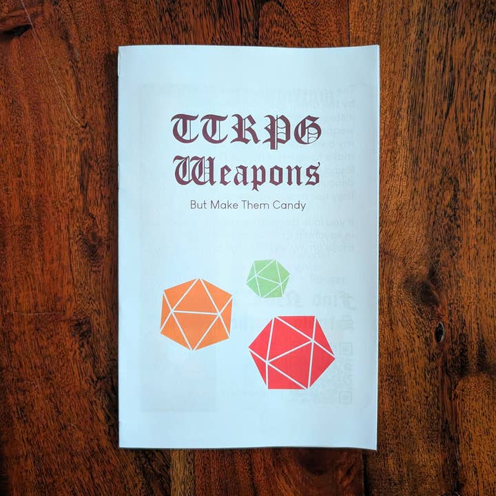NMC Design Studio - Wholesale Arts & Entertainment - TTRPG Weapon Full Color Zine0