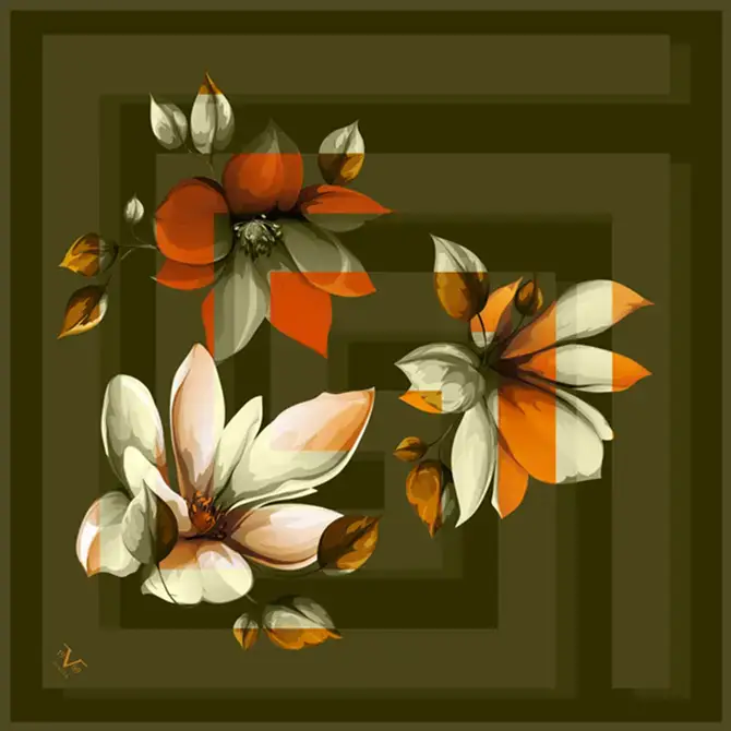 Versace 19.69 Abbigliamento Sportivo SRL - Wholesale Scarf - Women's - FOULARD AMELIA- DEEP GREEN0