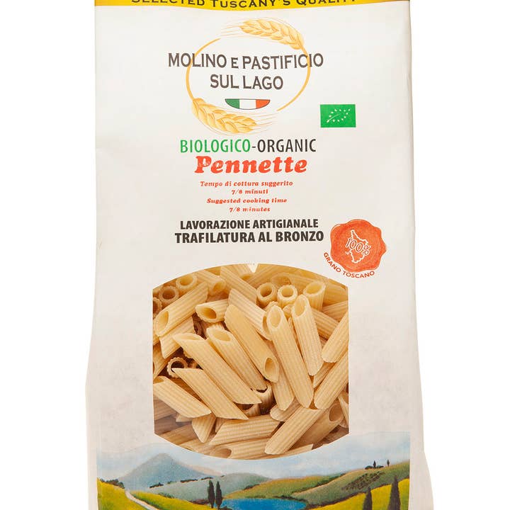 Az BIOAgricola Bertoli - Wholesale Pasta - Pennette Toscani Artisanal Organic Italian Pasta