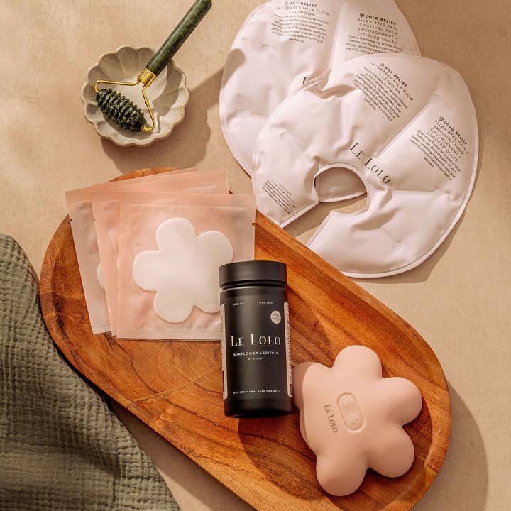 Le Lolo – wholesale Ansiktsroller – Grön jade-rulle | Postpartum, amning, moderskap5