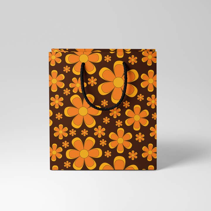 Flowers Gift Bag for wholesale by GiGi Thomas Designs