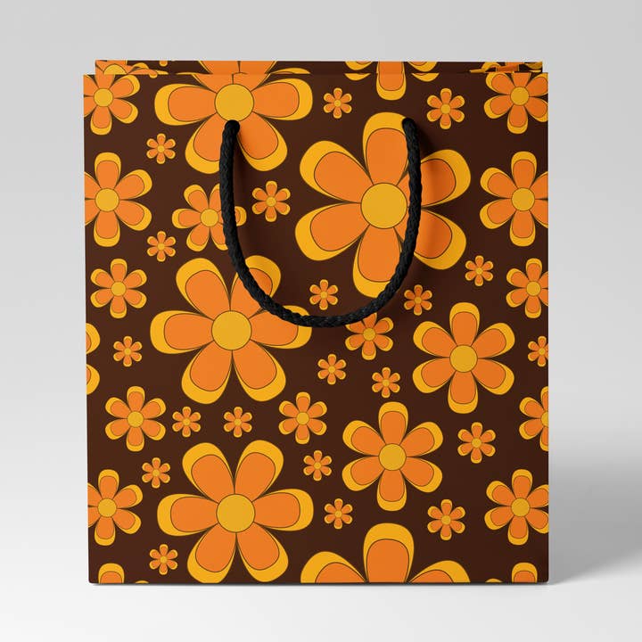 Flowers Gift Bag for wholesale by GiGi Thomas Designs