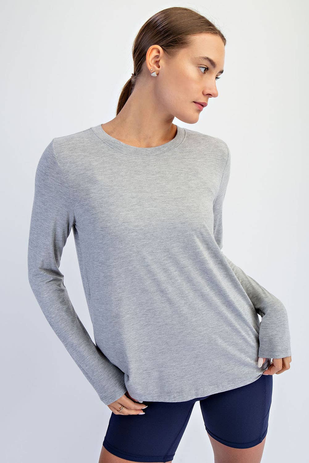 Rae Mode - Wholesale Lounge Top - Women's - VISCOSE MODAL LONG SLEEVE TOP24