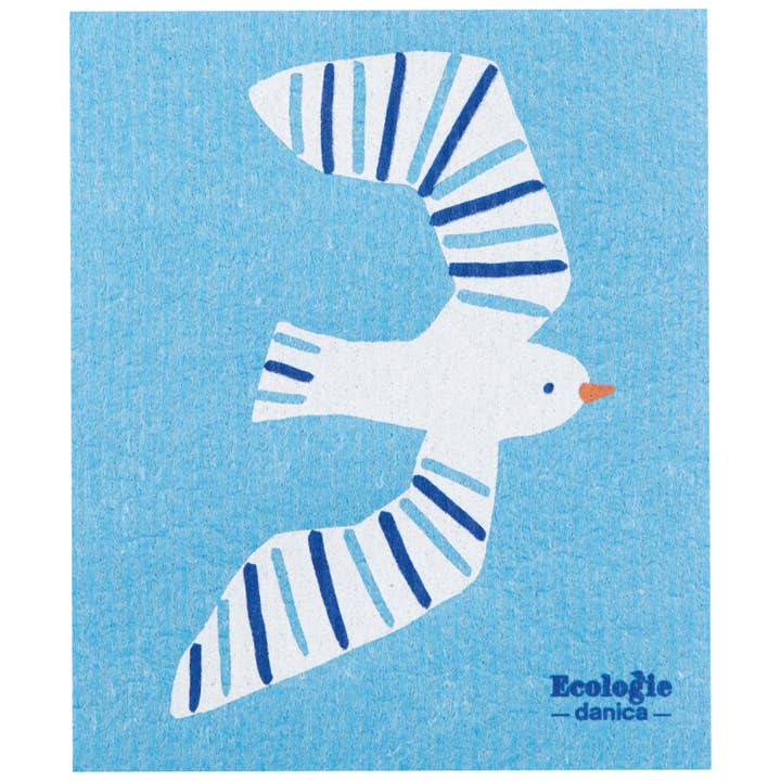 Birdie Swedish Dishcloth for wholesale by Ecologie