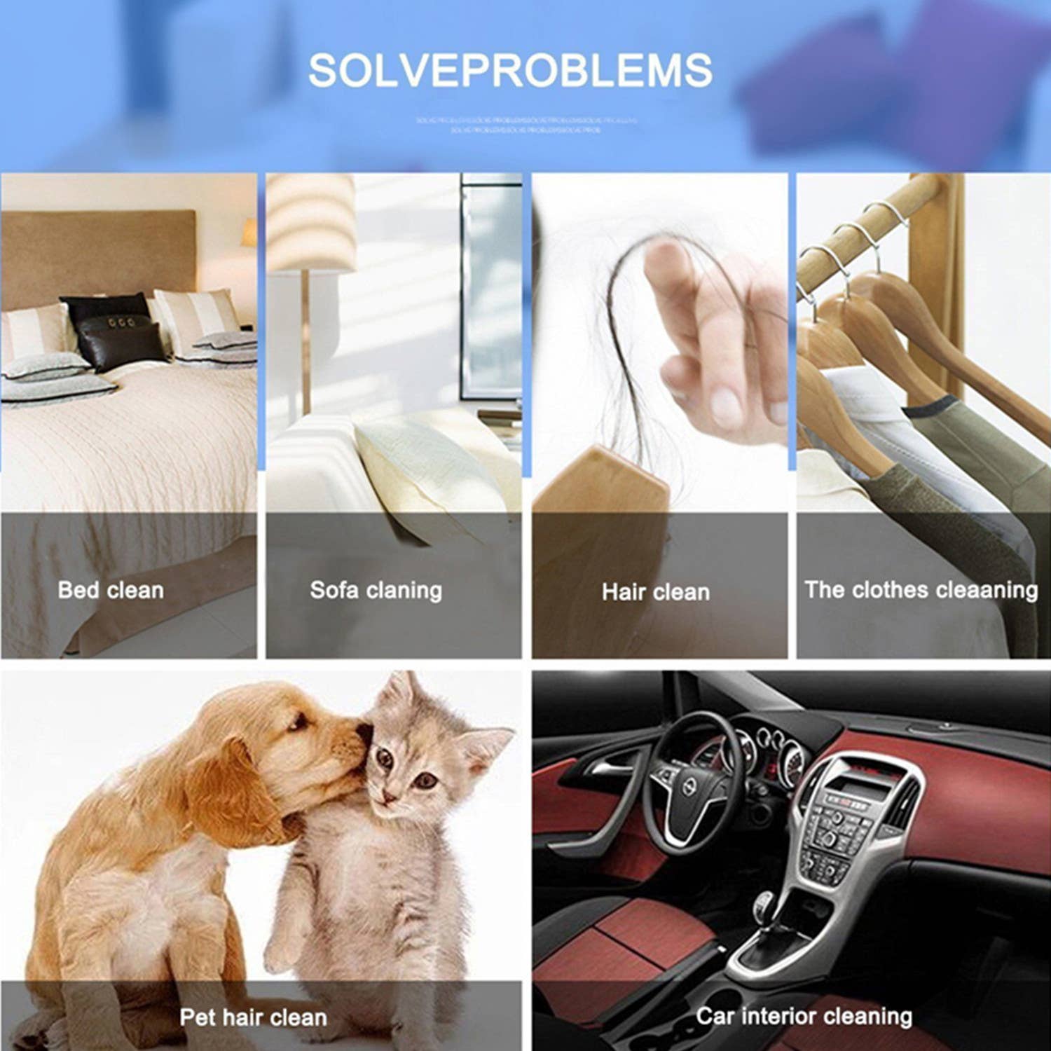 Tsyware - Wholesale Lint Roller - Lint Roller, 60 Sheets Each, Lint Remover & Pet Hair Remover2