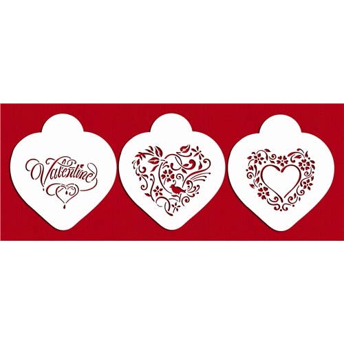 Be My Valentine Heart Set for wholesale by Designer Stencils