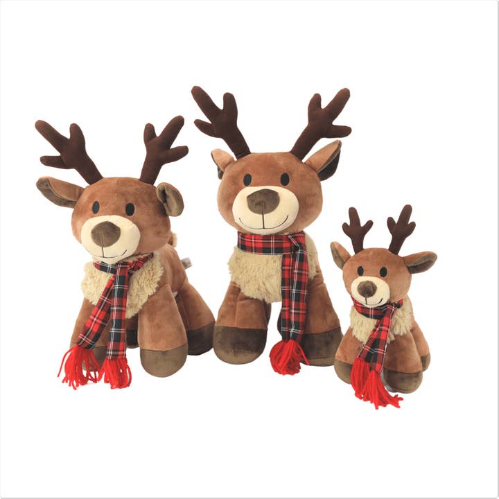 OrangeOnions - Wholesale Stuffed/Plush Toy - Kids & Baby - Plushible Christmas Plush 8-Inch Randall the Reindeer