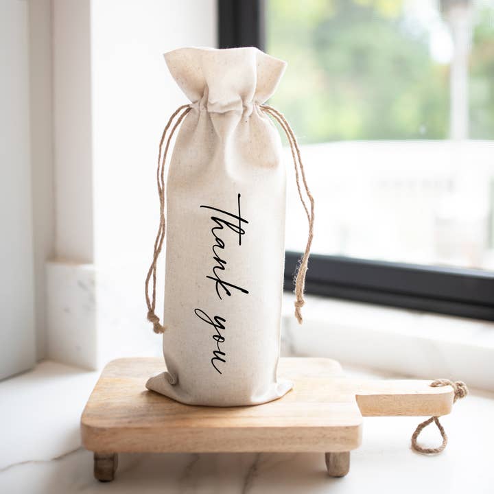 Bolsa de vino de agradecimiento para venta al por mayor de Porter Lane Home
