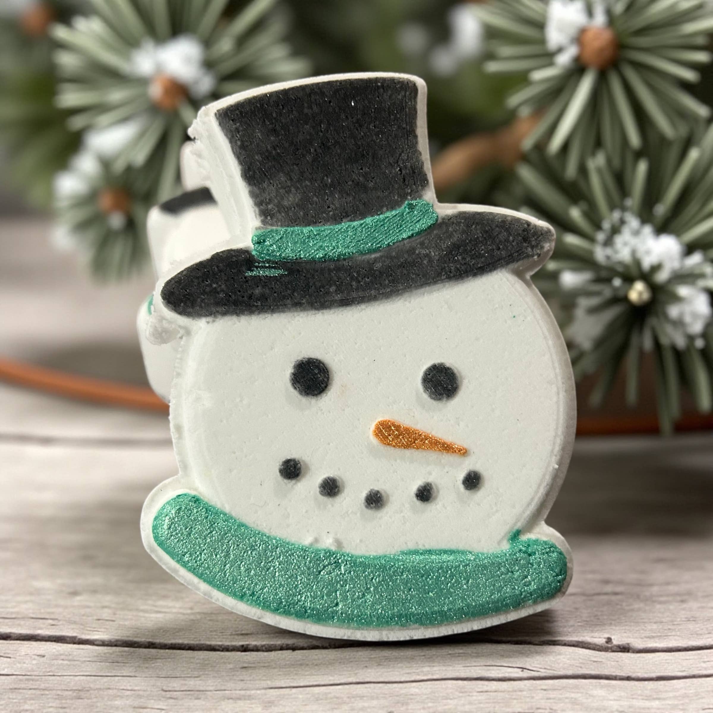 Nature's Love Product - Wholesale Bath Bomb/Fizz - Snowman With Hat Bath Bomb - Surprise Coin Inside