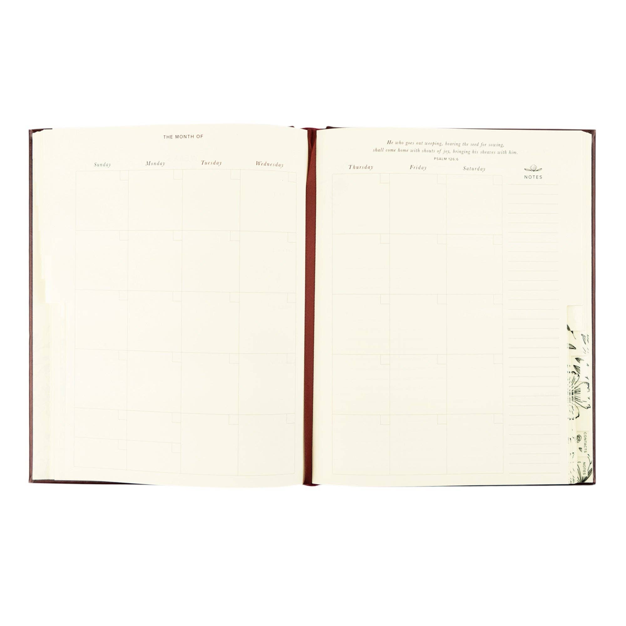Hosanna Revival - Wholesale Planner - 12-Month Undated Planner: Yorkshire Design, Layflat9