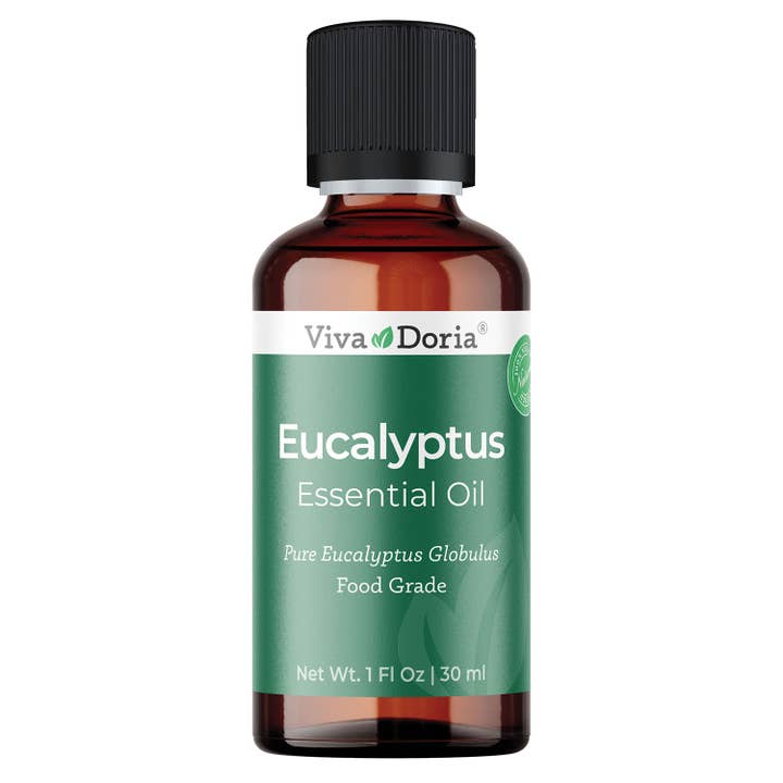 Eucalyptus Essential Oil, Food Grade, 30 mL (1 Fluid Ounce) for wholesale by VIVA DORIA INC.